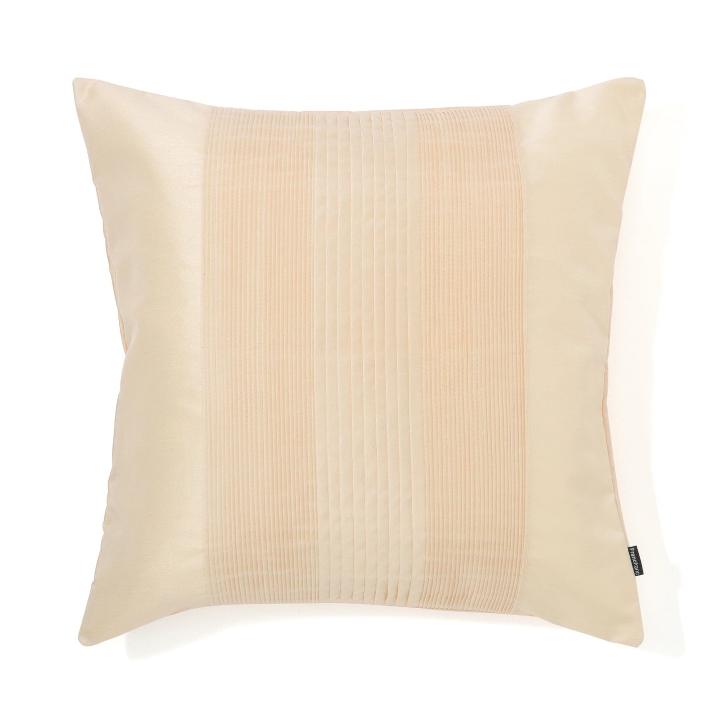 Satin Pleats Cushion cover 450 x 450 Gold