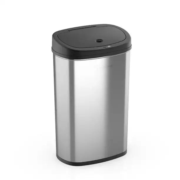 13.2 Gallon Trash Can, Motion Sensor Kitchen Trash Can, Stainless Steel,16.40 X 11.30 X 26.40 Inches