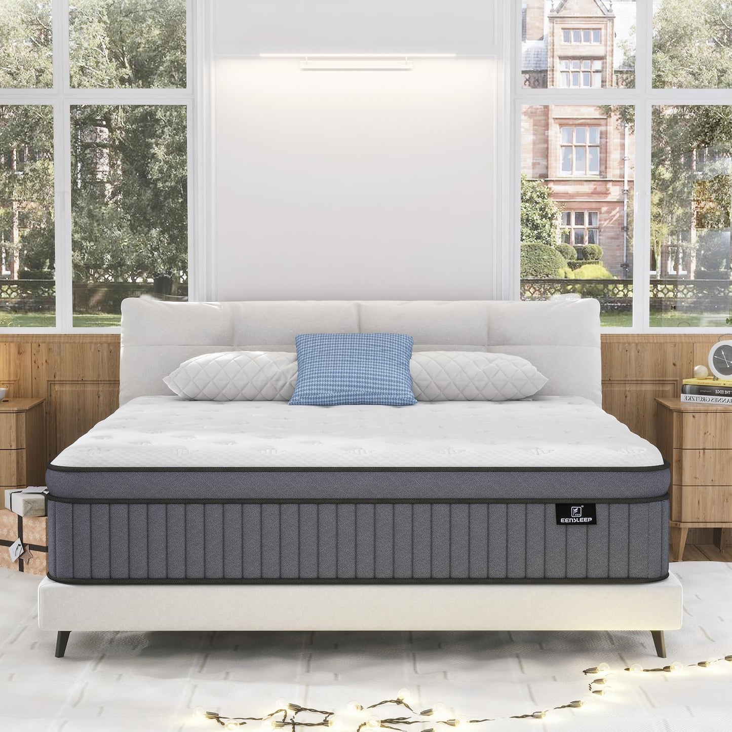 Queen Mattress, 10 Inch Hybrid Mattress in a Box, Queen Size Mattress