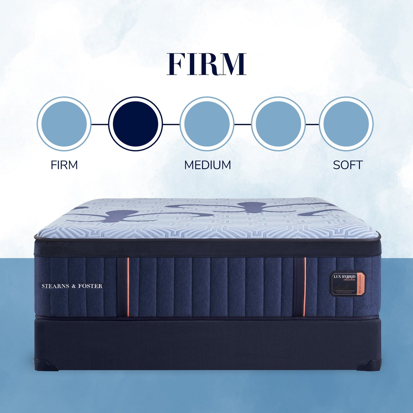Stearns & Foster Lux Hybrid – Firm