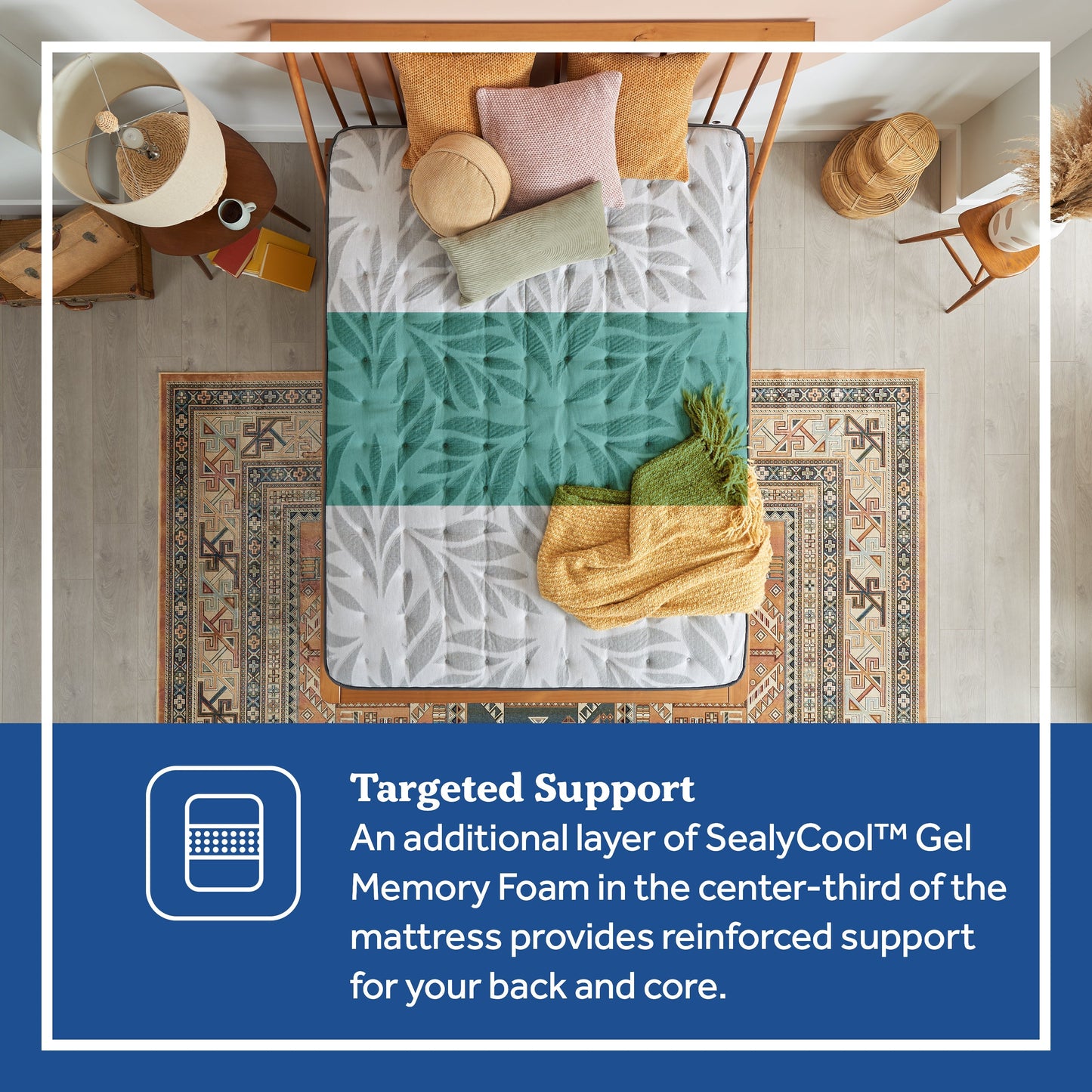 Sealy Carmel Creek Medium Euro Pillow Top