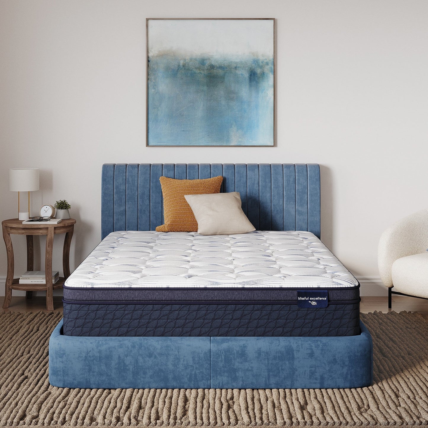 Serta Blissful Excellence Chandy Bay Plush Euro Top