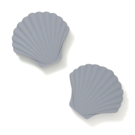 Shell Pot Grip 2Pcs Gray