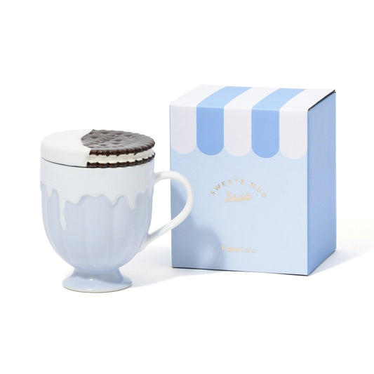 Sweets Mug Biscuit Blue