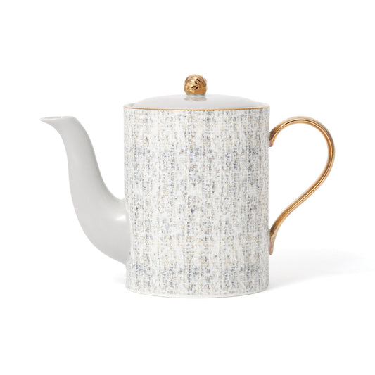 Tweed Teapot Gray