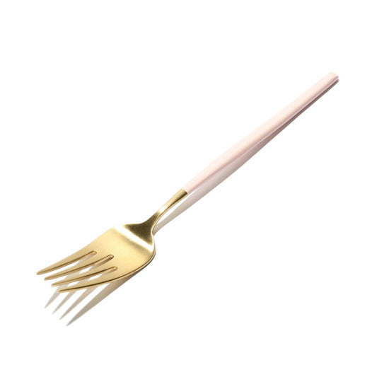 Welle Dinner Fork Gold X Pink