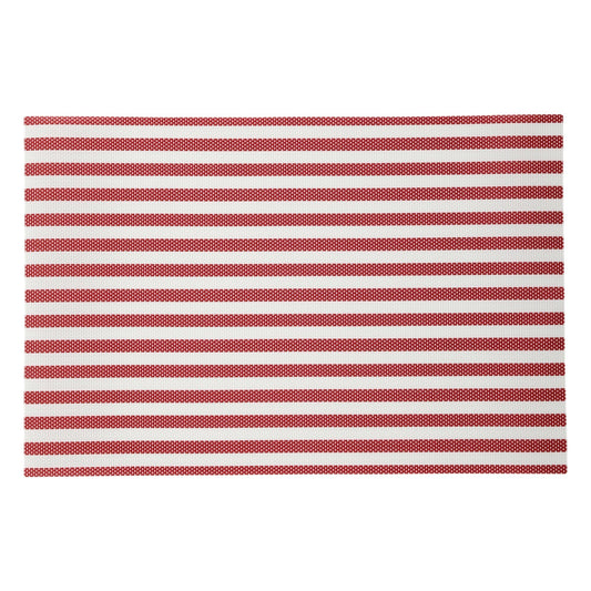 Quatre Lunch Mat 4P Set Red