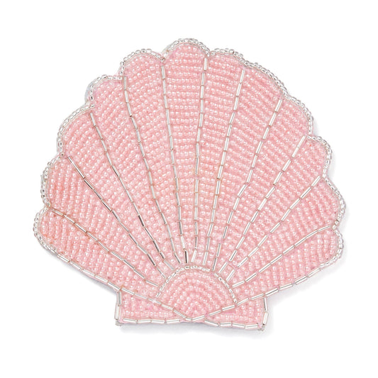 Shell Coaster Pink