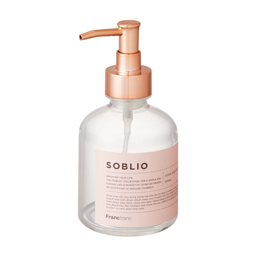 Soblio Foam Dispenser Clear 300Ml