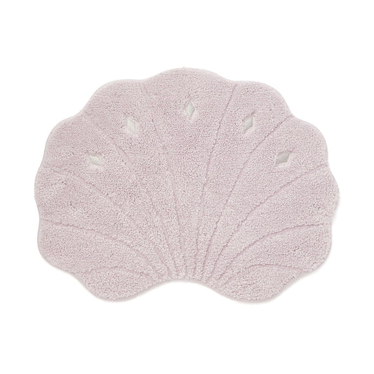 Shell Toilet Mat Pink