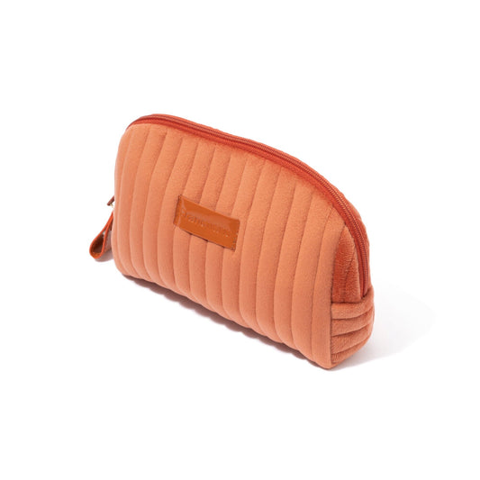 Stripe Quilt Pouch S  Orange