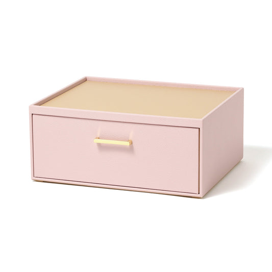 Pulire Stacking Drawer Small 350 X 280 Pink