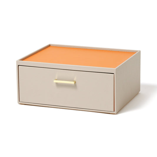 Pulire Stacking Drawer Small 350 X 280 Ivory