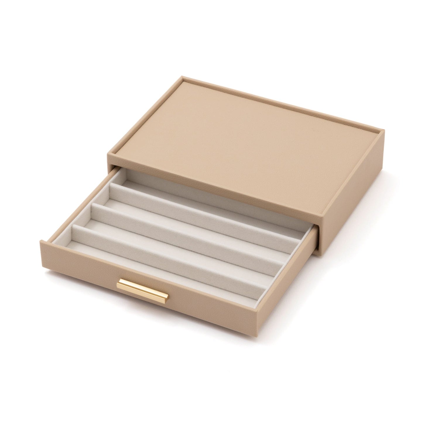 stacking Jewelry Box Necklace Beige