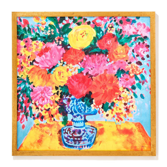 Vivid Flower Art Board Bl