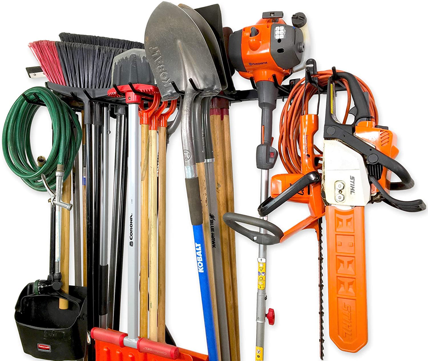 StoreYourBoard Tool Storage Rack, Max, Wall Mount Tools Home and Garage Organizer Storage System, Steel Gear Hanger