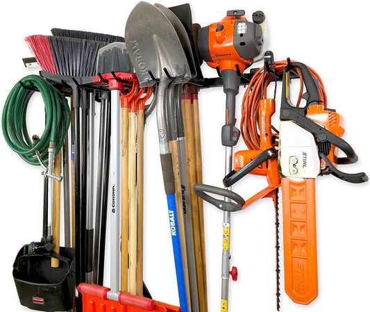 StoreYourBoard Tool Storage Rack, Max, Wall Mount Tools Home and Garage Organizer Storage System, Steel Gear Hanger