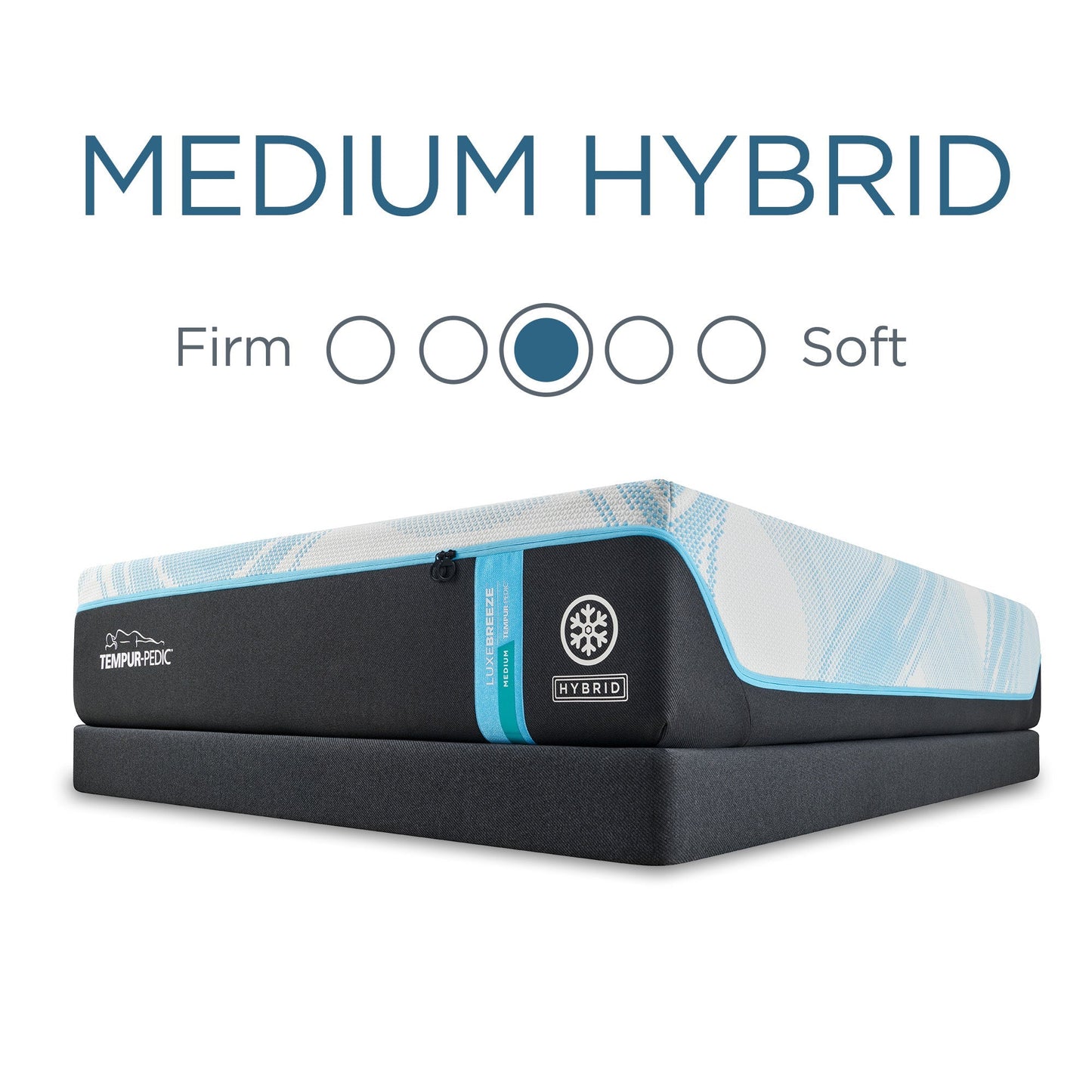 Tempur-LuxeBreeze Medium Hybrid 2.0