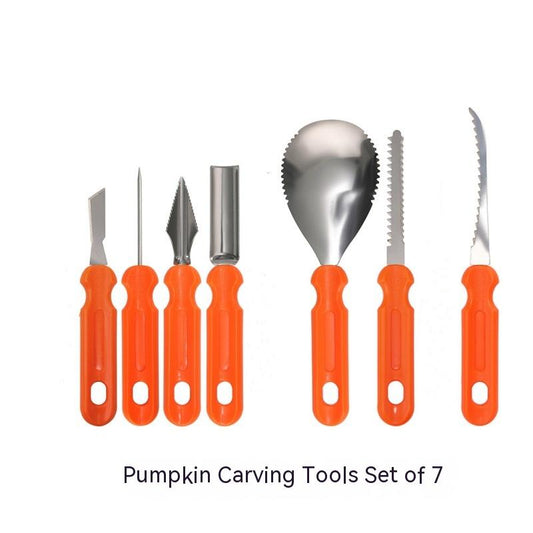 Stainless Steel Pumpkin Carving Set Fruit Carving