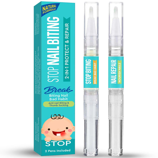 Sudopo Nail Biting Treatment for Kids,Thumb Sucking Stop for Kids & Adults Nail Care to Help Stop Putting Fingers in Mouth,Natural Herbal Bitter Taste Safe Plant Extract