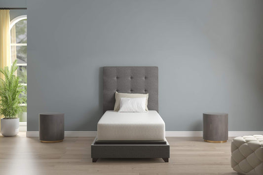 10 Inch Medium Firm Green-Tea Memory Foam Mattress, Twin Size