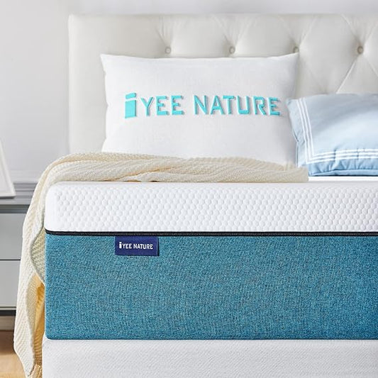 Short Queen Mattress,74" L x 60" W x 8" T 8 inch Mattresses Supportive
