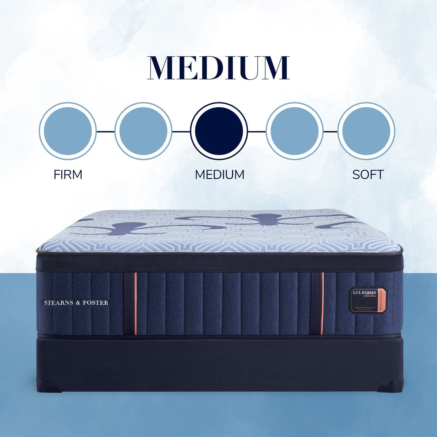 Stearns & Foster Lux Hybrid – Medium