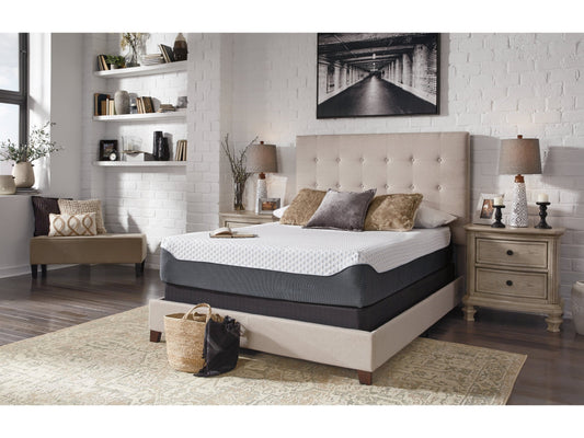 12 Inch Chime Elite White/Gray Twin Mattress