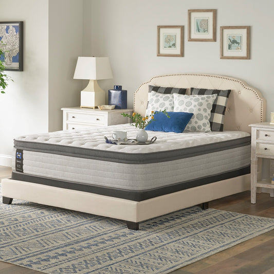 Sealy Posturepedic Abbey Beach Soft Euro Pillow Top