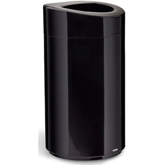 Table Trash Basket Black Trash Can Desk Stainless Steel Bucket Garbage Recycling Cubes 30 Gallon Buckets of Garbage for Kitchens